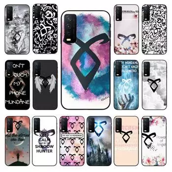 Чехол для телефона American TV Series Shadowhunters для vivo Y31 Y30 Y33S Y11S Y12S Y17 Y20 Y21 Y52S Y21 Y1S Y53S Y15 Y19 Y91C V23 VIVO Y1S