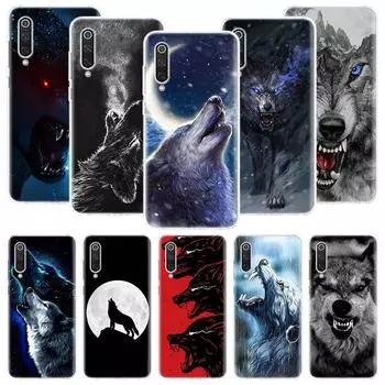 Чехол для телефона Angry Animal Wolf Fierce для Xiaomi Redmi Note 10 9 8 11 Pro 11T 11S 10S 9S 9A 9C 9T 8T 8A 7 7A 5 с художественным рисунком Redmi Note 10(10S)