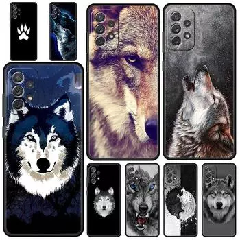 Чехол для телефона Animal Wolf для Samsung Galaxy A51 A13 A71 A21S A12 A11 A31 A41 A01 A03s A22 A23 A33 A73 A53 5G, мягкий силиконовый чехол Samsung A11
