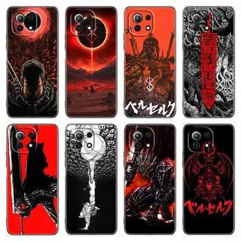 Чехол для телефона «Аниме Берсерк Кишки» для Xiaomi Mi POCO X3 NFC GT M4 M3 12 11T 10T Pro A3 11 Lite NE 5G 12X 11i F3, мягкий черный чехол из ТПУ Xiaomi Mi A3