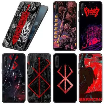 Чехол для телефона «Аниме Берсерк Кишки» для Huawei Honor 10X Lite 7A 7S 8A 8S 8C 8X 9A 9C 10i 20i 30i 20S 20E 9X Pro 10 8 Lite черный чехол Honor 8C