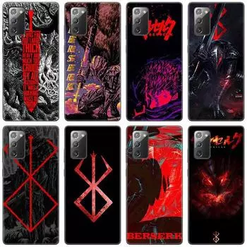 Чехол для телефона «Аниме Берсерк Кишки» для Samsung Galaxy S20 S21 FE S10 Lite Note 20 10 Lite S8 S9 S10E S10 Plus, ультра черный мягкий чехол Samsung S21