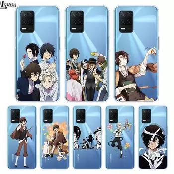 Чехол для телефона Аниме Bungou Stray Dogs для Realme 8 8i V3 V5 GT Neo Flash Edition Explorer Master Neo2 Narzo 30 50i 50A C21Y Realme V3