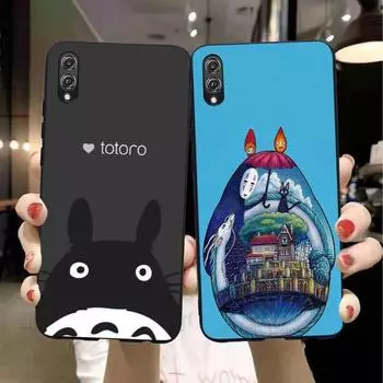 Чехол для телефона Anime Cute Chinchilla для Honor 70 50 20 7S X9 X8 X7 Magic 4 3 Pro, мягкий черный чехол для телефона Honor 70