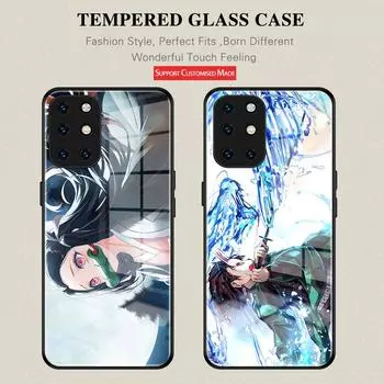 Чехол для телефона Anime Demon Slayer Tsuyuri Kanao для Oneplus9 9Pro 6 6T 7 7Pro 7TPro Nord Oneplus 8 8Pro 8T из закаленного стекла One Plus 6