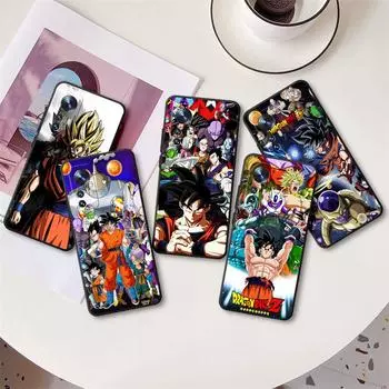 Чехол для телефона Anime Dragon Son для Xiaomi Mi 10 10S 12S 11T 12 Pro 11 Lite 11X 10T 11i 12X G-Gokus Funda Capa TPU Soft Black Cover Xiaomi Mi 11