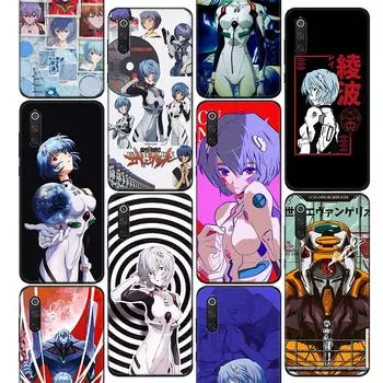 Чехол для телефона «Аниме Евангелионы Аянами Рей» для Xiaomi Redmi Note 10 10S 9 9S 8 8T 11S 11 Pro 7 5 9T 9C 9A 8A 7A 6A 6 Fundas Redmi Note 10(10S)