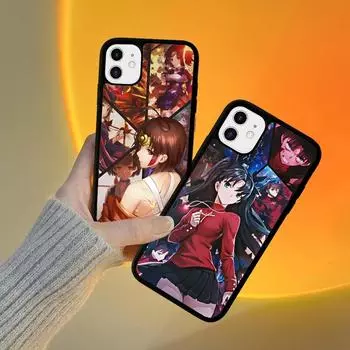 Чехол для телефона Anime fate zero из силикона PC+TPU для iPhone 14 11 12 13 Pro Max 8 7 6 Plus X XR Hard Fundas iphone 14