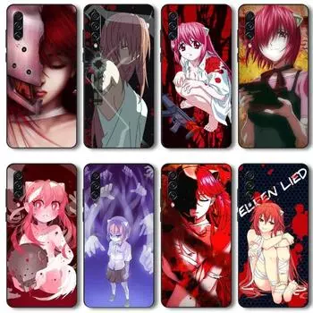 Чехол для телефона Anime Girl Elfen Lied для Realme GT 2 9i 8i 7i Pro X50 X2 C35 C21 C20 C11 C3 Мягкий черный чехол для телефона Realme GT NEO 3
