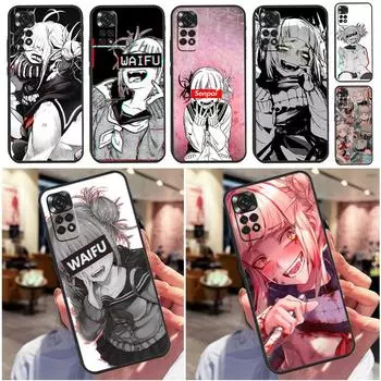 Чехол для телефона Anime Himiko Toga Waifu для Xiaomi Redmi Note 12 11 10 8 9 Pro 8T 9S 10S 11S 9A 9C 9T 10A 10C Redmi Note 11 Pro