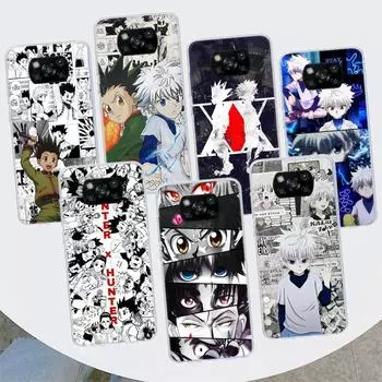 Чехол для телефона Anime Hunter X Hunter для Xiaomi Poco X3 GT X4 NFC M4 Pro M3 M2 F3 F2 F1 Mi Note 10 A3 A2 Lite A1 CC9E Fundas Xiaomi Poco X3