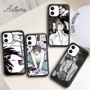 Чехол для телефона «Аниме Манга Death Note Ryuk» для iPhone 11 12 13 14 Pro Max mini X XR XS SE 2020 6S 7 8 Plus Samsung S21 S22 iPhone 6plus