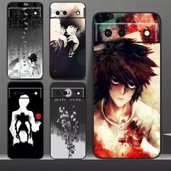Чехол для телефона Anime Manga Death Note Ryuk для Google Pixel 7 Pro 6 Pro 6A 5A 5 4 4A XL 5G черный мягкий чехол Fundas Cover Google Pixel 4
