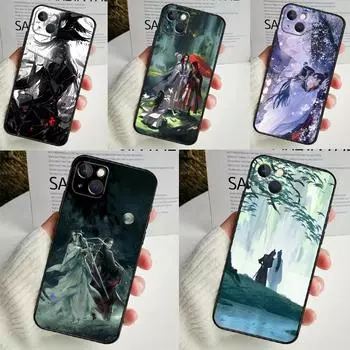 Чехол для телефона Anime Mo Dao Zu Shi для iPhone 16 15 14 12 11 13 Pro Max 7 8 Plus X XR XS Max 13 12 Mini Cover iPhone 11