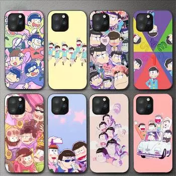 Чехол для телефона аниме Osomatsu San для Iphone 11 12 Mini 13 14 Pro Xs Max X 8 7 6s Plus 5 Se Xr Shell iPhone7