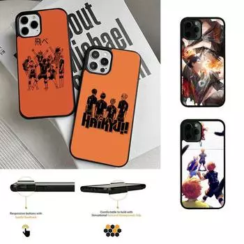 Чехол для телефона Anime Oya Haikyuu для iPhone 13 12 Mini 11 Pro Max 7 8 Plus X Xs Max XR PC Hard Silicone Cover Shell iphone xs max
