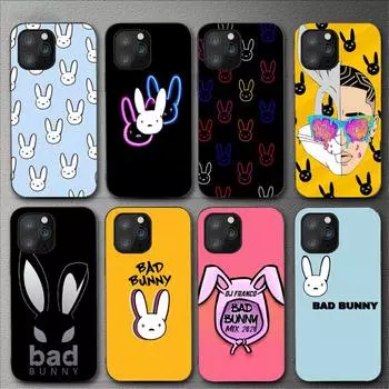 Чехол для телефона «Аниме плохой кролик» для Iphone 11 12 Mini 13 14 Pro Xs Max X 8 7 6s Plus 5 Se Xr Shell iPhoneXS