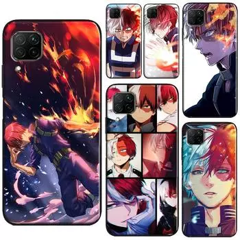 Чехол для телефона аниме Shoto Todoroki для Huawei P40 Lite P20 P30 Pro Nova 5T P Smart Z 2019 2021 Honor 50 10i 8X 9X Huawei P20