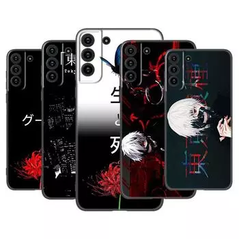 Чехол для телефона Anime Tokyo Ghoul для Samsung Galaxy S22 Pro S21 S20 Ultra FE S10 Lite 5G S10E S9 S8 Plus, мягкий черный чехол из ТПУ Samsung S10 E