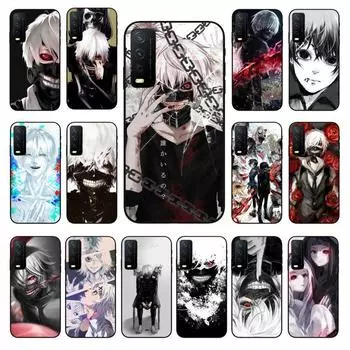 Чехол для телефона аниме Tokyo Ghoul для vivo Y31 Y30 Y33S Y11S Y12S Y17 Y20 Y20S Y21 Y21S Y1S Y53S Y15 Y19 Y91C V23 5G, чехлы VIVO Y1S
