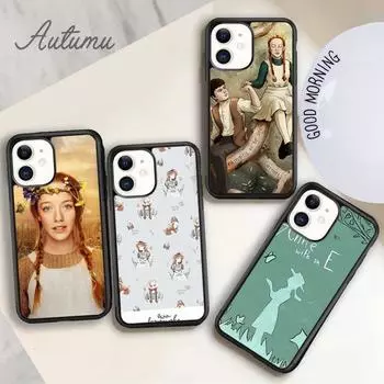 Чехол для телефона Anne с E для iPhone 11, 12, 13, 14 Pro Max mini X XR XS SE 2020 5 6S 7 8 Plus Samsung Galaxy S21 S22 iPhone 6plus