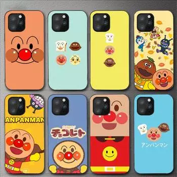 Чехол для телефона Anpanman с анимацией для Iphone 11 12 Mini 13 14 Pro Xs Max X 8 7 6s Plus 5 Se Xr Shell iPhone13mini