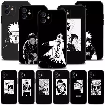 Чехол для телефона Apple iPhone 11 13 12 Pro Max Mini X XR XS Max 6 6S 7 8 Plus 5 5S SE(2020) Обложка Наруто Какаши Хатаке iPhone 13Pro Max