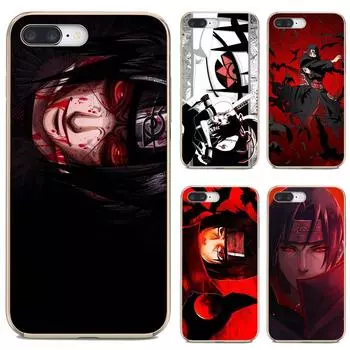 Чехол для телефона Apple iPhone 13 11 12 Pro Mini 4S 5S SE 5C 6 6S 7 8 X XR XS Plus Max 2020 Наруто-Шиппуден-Учиха-Итачи-Аниме Iphone 11
