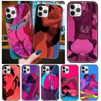 Чехол для телефона Apple IPhone 13 12 11 Mini Pro MAX SE X XS XR 8 7 6 S Plus, черная задняя крышка, 3D-бампер, трендовая задница, сексуальная красота iPhone 6 ( 6S ) Plus