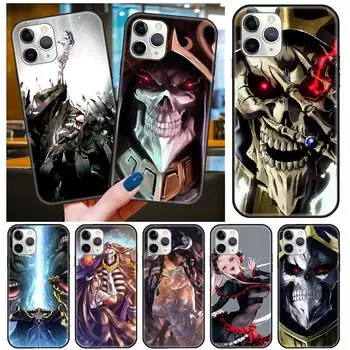 Чехол для телефона Apple IPhone 13 12 11 Mini Pro MAX SE X XS XR 8 7 6 S Plus черный чехол водонепроницаемый 3D Prime Overlord Albedo аниме iPhone 6 ( 6S ) Plus