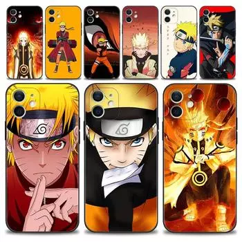 Чехол для телефона Apple iPhone 13 12 11 Pro Max 13 12 Mini XS Max XR X 7 8 6 6S Plus 5 5S SE 2020 в виде ракушки аниме Наруто Узумаки iPhone 13Pro Max