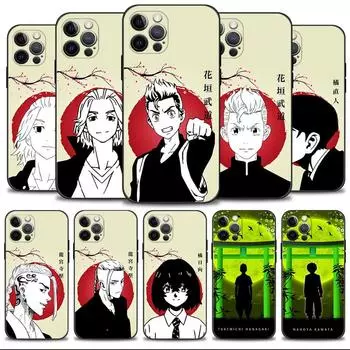 Чехол для телефона Apple Iphone 14 13 12 11 Pro Max 13 12 Mini Xs Max Xr X 7 8 6 6s Plus Shell Tokyo Revengers Mikey Hanagaki Draken For iPhone 6 6S Plus