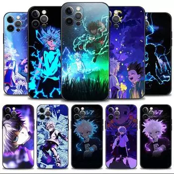 Чехол для телефона Apple Iphone 14 13 12 11 Pro Max 13 12 Mini Xs Max Xr X 7 8 6 6s Plus Cover Shell Hunter Hunter Killua Zoldyck For iPhone 6 6S Plus