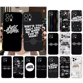 Чехол для телефона Arctic Monkeys для Iphone 14 Pro Max 13 12 11 Pro Max Xs Xr X 12mini 7 8 14 Plus Se Case Funda iPhone 13Pro
