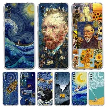 Чехол для телефона Art Aesthetic Van Gogh Starry для Samsung Galaxy A52 A50 A70 A10 A30 A40 A20S A20E A02S A12 A22 A72 A32 5G A04s Samsung A50