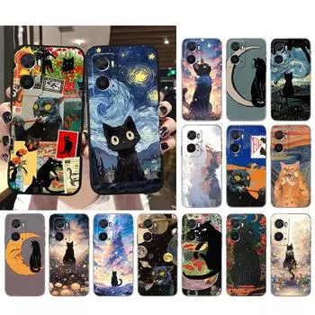 Чехол для телефона Art Cat для OPPO Realme 10 Pro Plus GT 2 Pro X2 Pro XT C25S 8 7 6 Pro 6i GT Master C3 C21 C21Y X3 SuperZoom Realme 8 4G