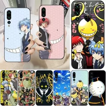 Чехол для телефона Assassination Classroom для Huawei P50 P40 P30 Pro Lite P Smart 2021 2019 Magic 3, мягкий черный чехол для телефона Huawei P50