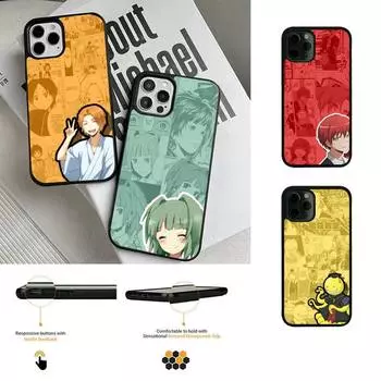 Чехол для телефона Assassination Classroom для iPhone 13 12 Mini 11 Pro Max 7 8 Plus X Xs Max XR PC Hard Silicone Cover Shell iphone xs max