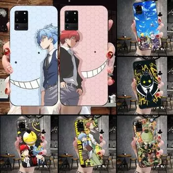 Чехол для телефона Assassination Classroom для Samsung Galaxy S6 S7 S8 S9 S10 S21 S22 Plus Ультрамягкий черный чехол для телефона Galaxy S30
