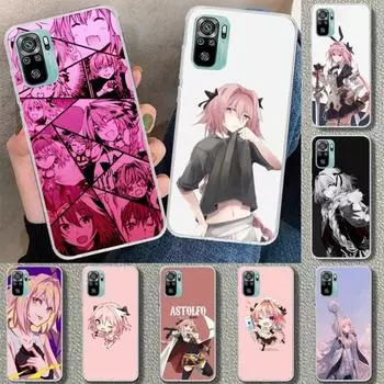 Чехол для телефона Astolfo Anime Girl для Xiaomi 12 11T 10 9 Redmi Note 11 10 10S Pro Redmi 9 9A 8, прозрачный чехол для телефона Xiaomi 12-12X