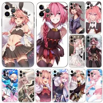 Чехол для телефона Astolfo для iPhone 5 5S 2020se 6 6s 7 8 plus x 10 XR XS 11 12 13 mini pro MAX, черная задняя крышка из ТПУ iphone 5 5S SE 2016