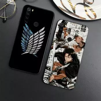 Чехол для телефона «Атака Титанов» с японским аниме для Xiaomi Redmi note 7 8 9 t max3 s 10 pro lite, чехол Funda xiaomi 10