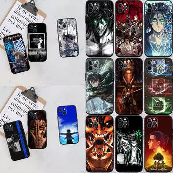 Чехол для телефона Attack on Titan для Huawei Nova 7 5T 4E 3I 2I 2 Mate 10 20 P Smart ZD Y5P Y6P Y7A Y8P Y9A Y8S Y9S Y6 Y7 Y9 P20 P30 Pro Lite Huawei Nova 5T зелёный