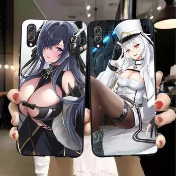 Чехол для телефона August Von Parseval Azur Lane для Honor 70 50 20 7S X9 X8 X7 Magic 4 3 Pro, мягкий черный чехол для телефона Honor 70