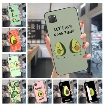 Чехол для телефона Avocado Aesthetics для Huawei Mate 40 30 20 10 Pro Lite Nova 9 8 5T Y7p Y7 мягкий черный чехол для телефона Huawei Mate40