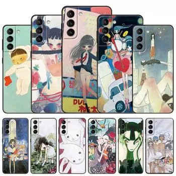 Чехол для телефона Aya takano для Samsung Galaxy S22 Pro S21 S20 FE Ultra S10 Lite S10 S10E S9 S8 Plus, мягкий черный чехол из ТПУ Samsung S10 Plus