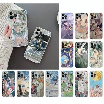Чехол для телефона Aya Takano Girl Art для Iphone 14 Pro Max 13 12 11 Pro Max Xs Xr X 12mini 7 8 14 Plus Se Case Funda iPhone 12Pro