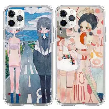 Чехол для телефона Ayas Takanos для iPhone 7 8 Plus X Xs Max Xr 11 12 13 Mini Pro Max SE2 прозрачный мягкий чехол iPhone11 Pro Max