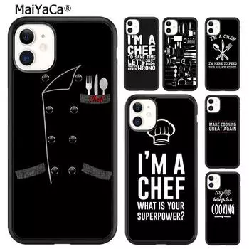 Чехол для телефона Baking Cook Chef для iPhone 5s SE 6 7 8 plus X XR XS 11 12 13 14 pro max Samsung Galaxy S21 S22 iPhone 6plus
