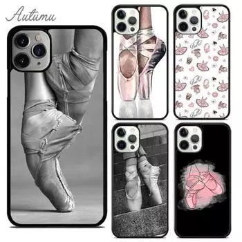 Чехол для телефона «Балерина, танцевальная обувь», чехол для iPhone 11, 12, 13, 14 Pro Max mini X XR XS SE 2020, 6S, 7, 8 Plus, Galaxy S21, S22 iPhone 6plus